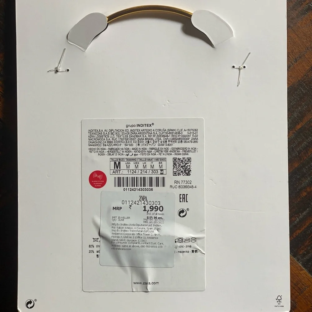 NWT Limited Edition Zara Floral Choker. Original Packaging. - Picture 4 of 5